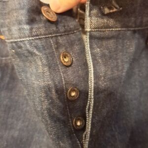 DKNY BUTTON FLY JEAN'S,ANKLE SIDE ZIPPERS,super cute